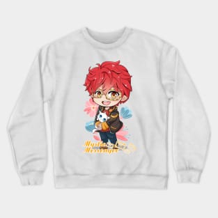 [Fanart] 707 in mystic messenger Crewneck Sweatshirt